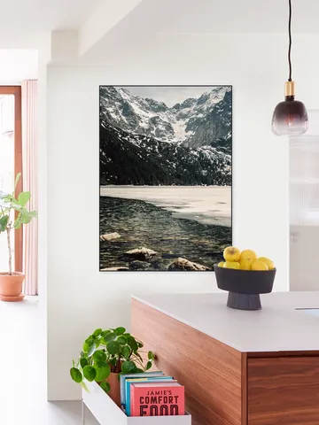 Winter Mountain Lake
