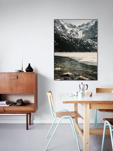 Winter Mountain Lake