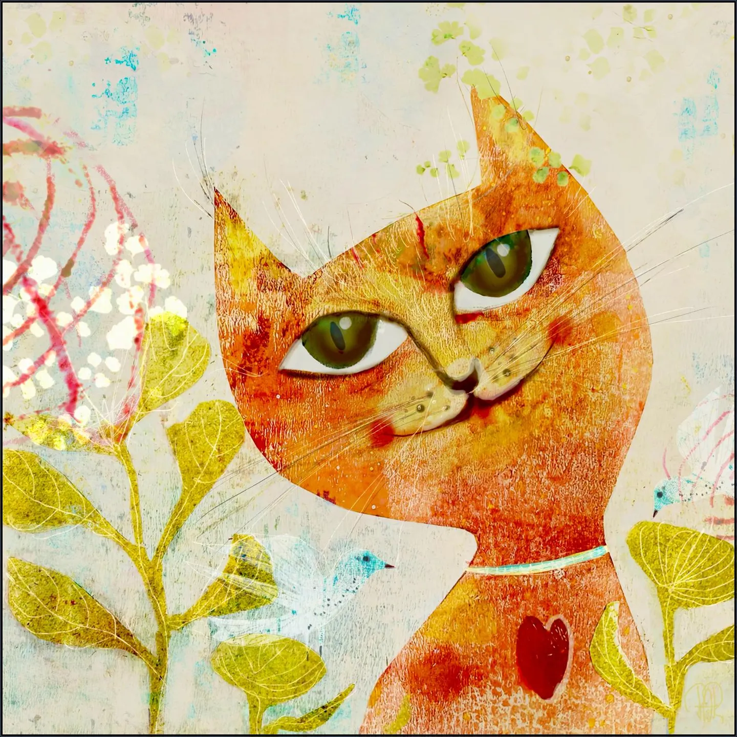 Sweet Red Cat