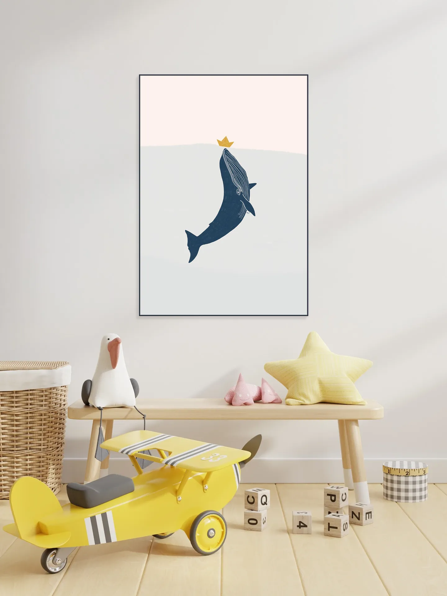 Blue Whale Sailing Boat