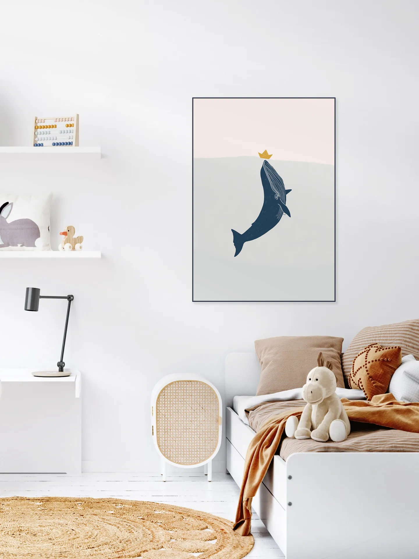 Blue Whale Sailing Boat