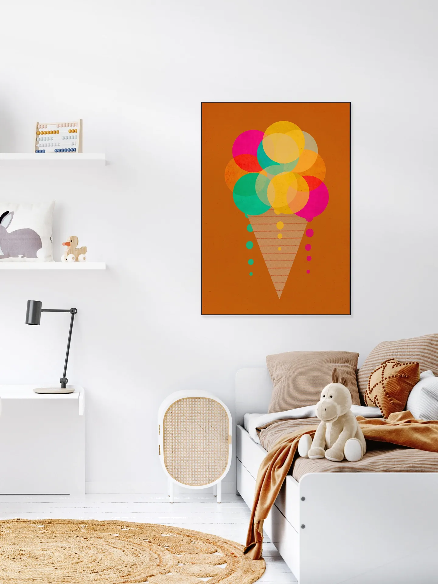 Neon Ice Cream