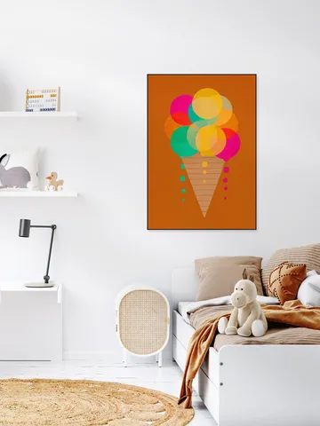 Neon Ice Cream