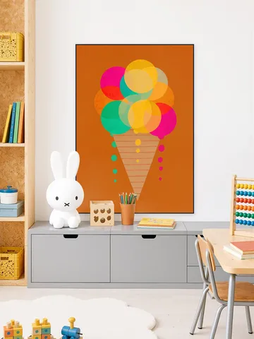 Neon Ice Cream
