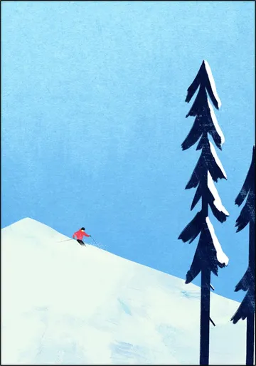 Minimalist Ski