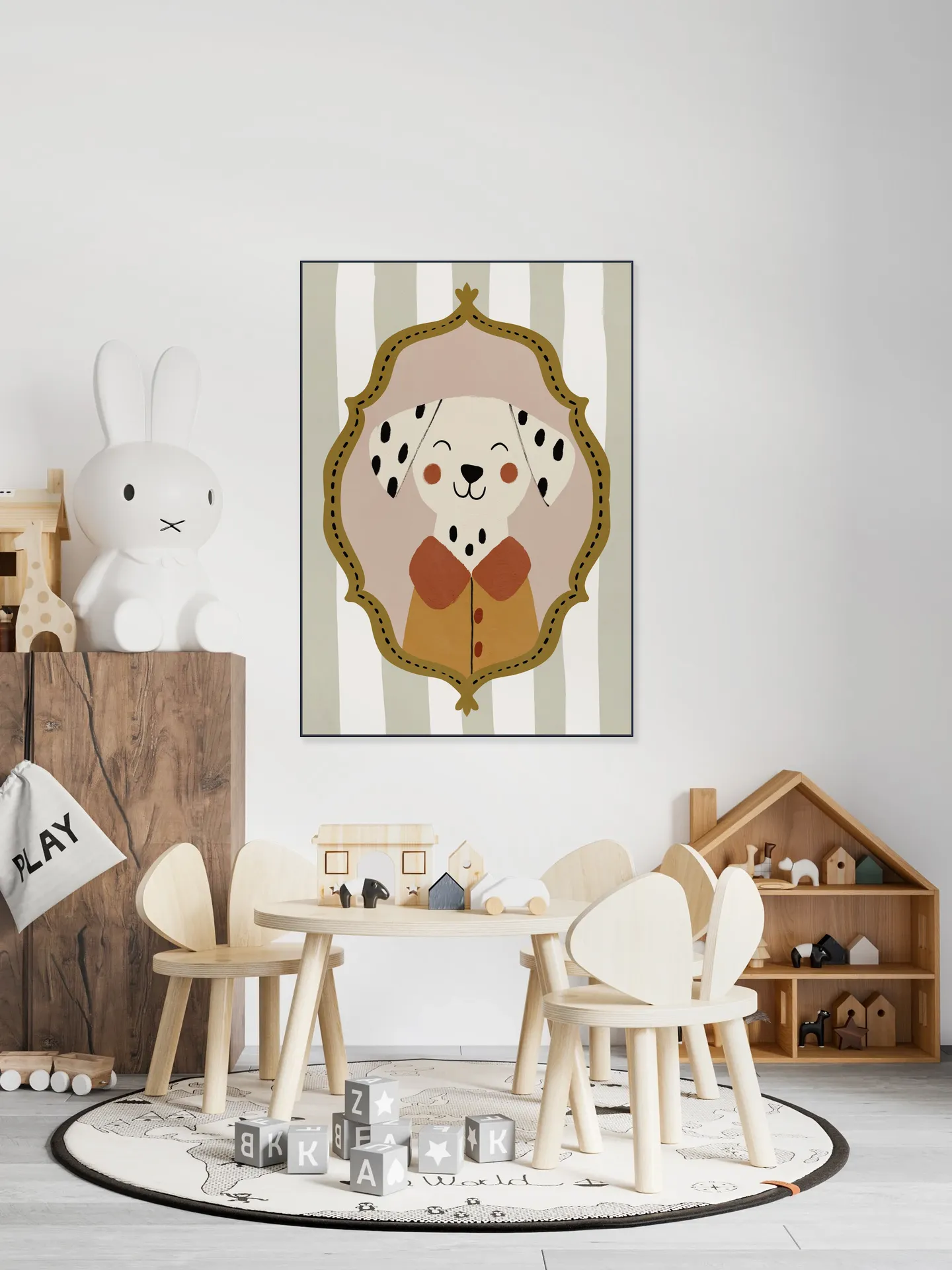 Happy Dog Portrait