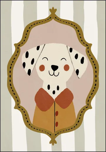 Happy Dog Portrait