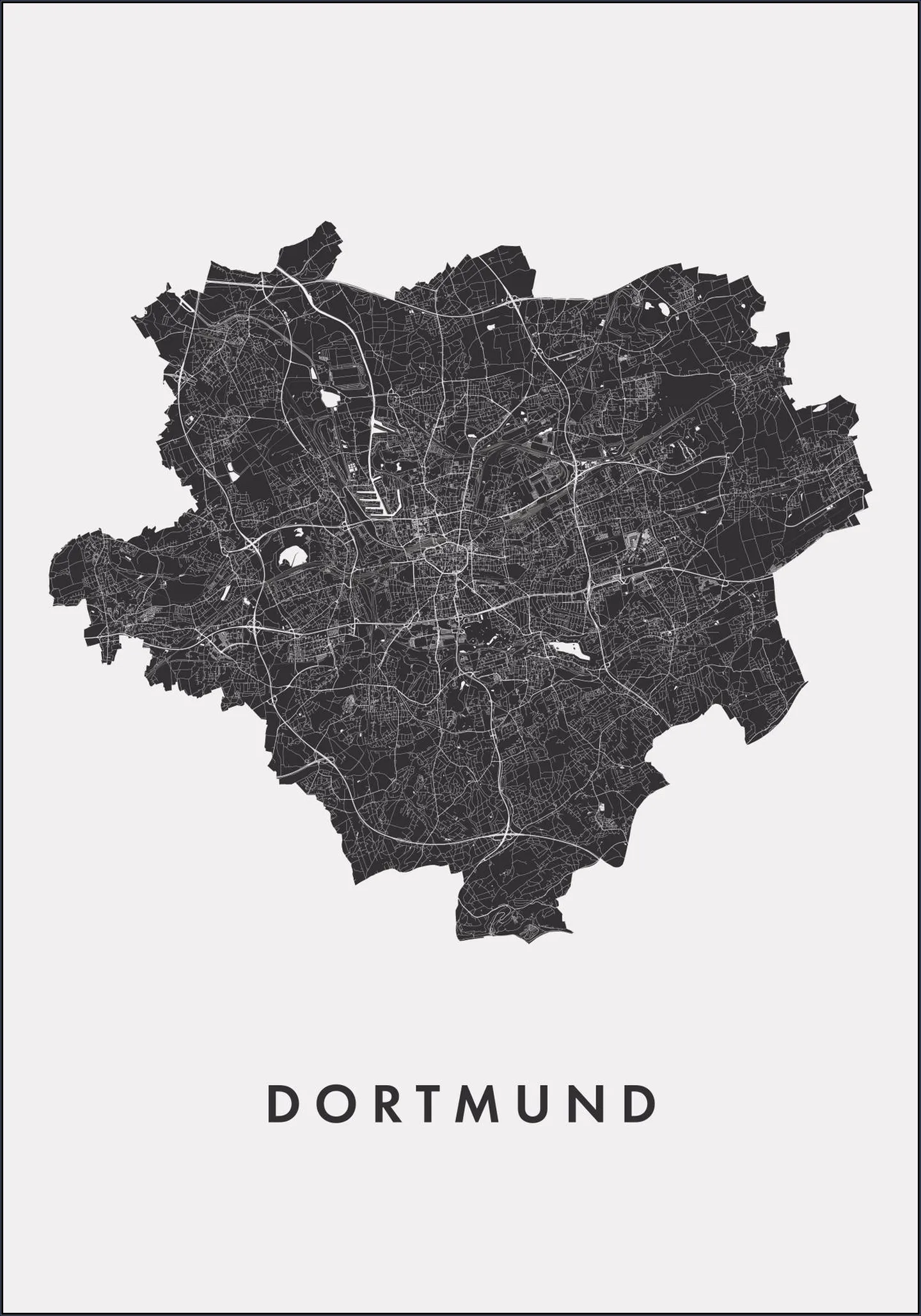 Dortmund City Map