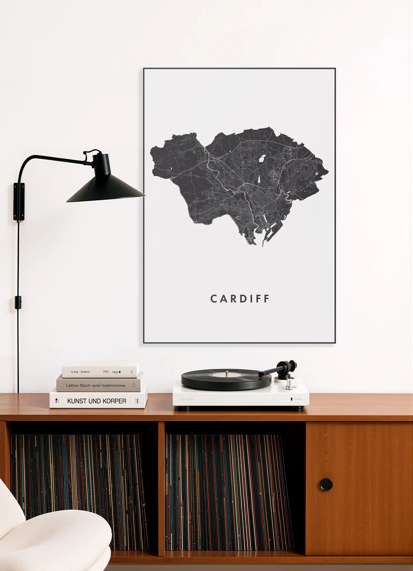 Cardiff City Map
