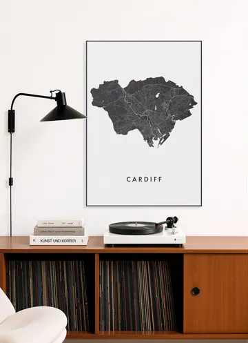 Cardiff City Map