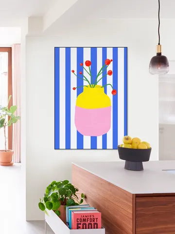 Mio Vaso blue Stripes