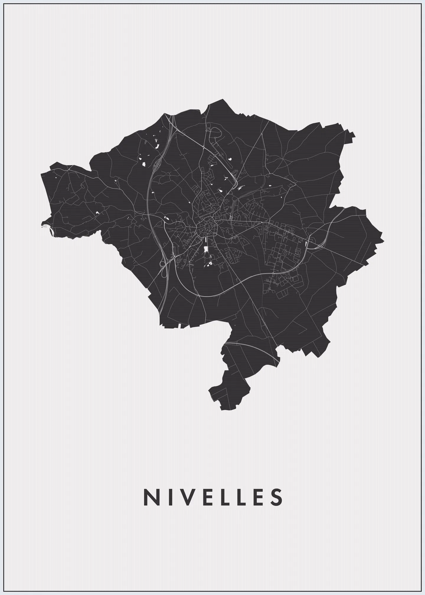 Nivelles City Map