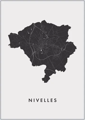 Nivelles City Map