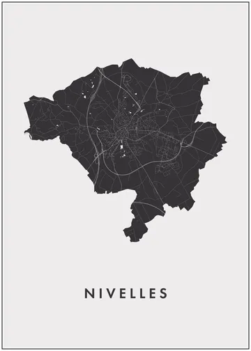 Nivelles City Map