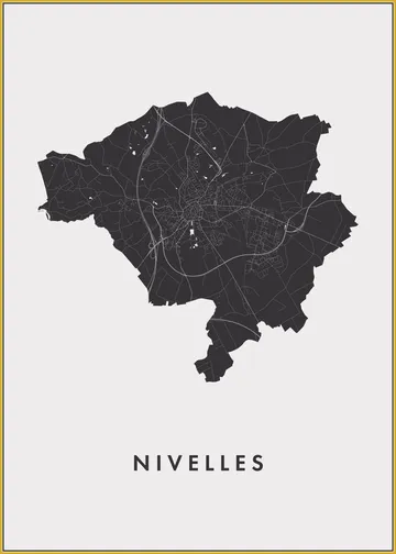 Nivelles City Map