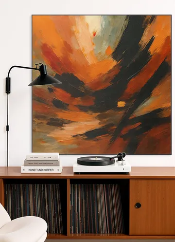 Abstract Copper Vortex