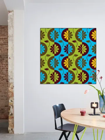 Floral DNA Pattern 2