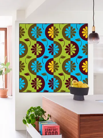 Floral DNA Pattern 2