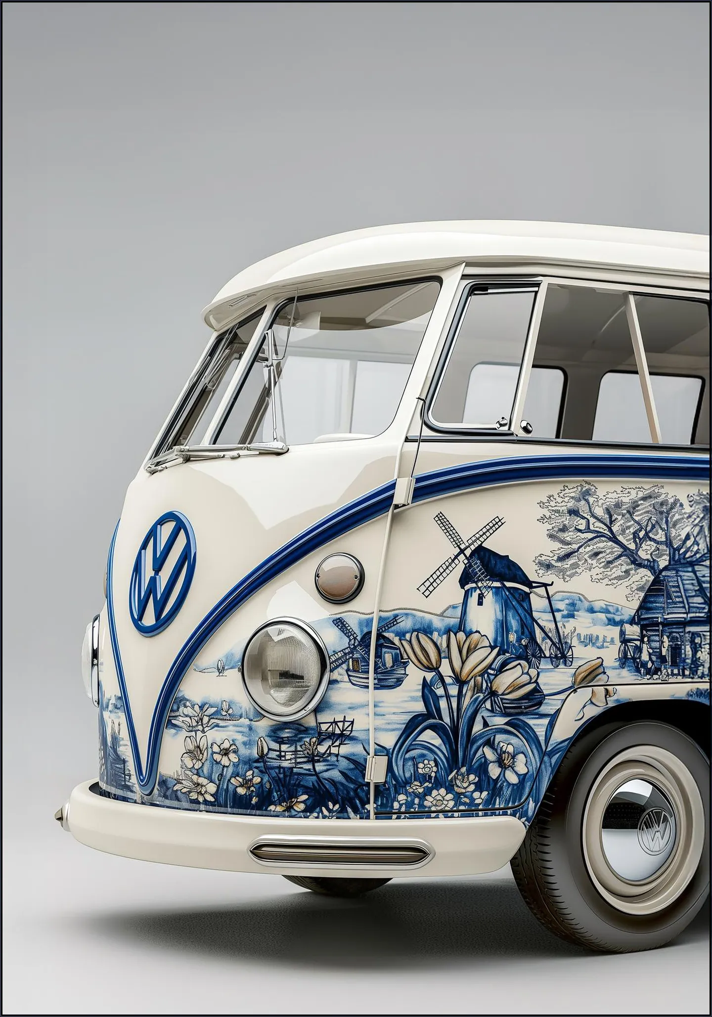 Delft Blue VW Bus 5