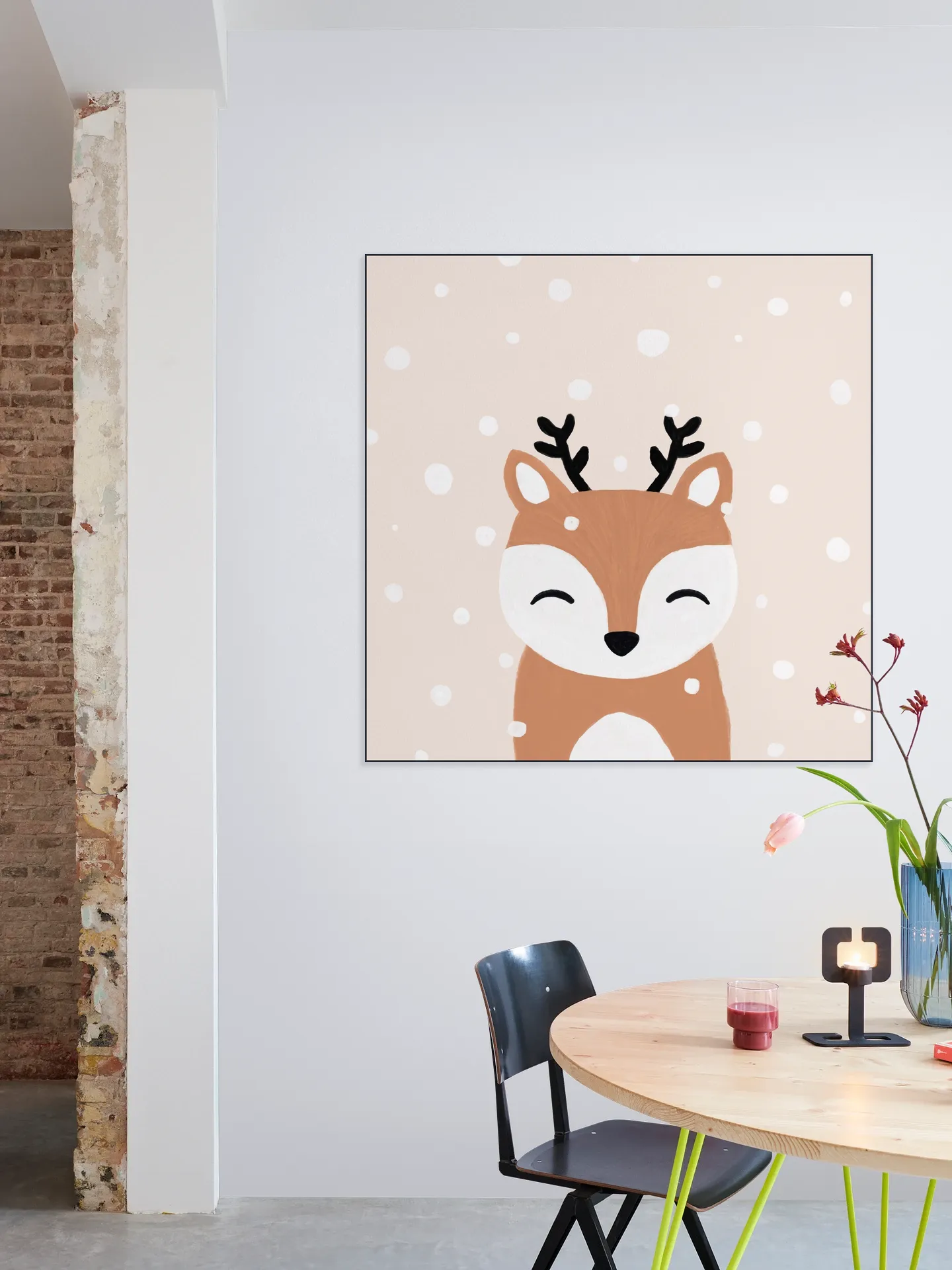 Snow & Deer