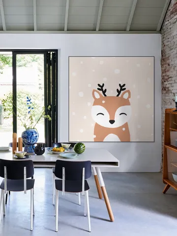 Snow & Deer