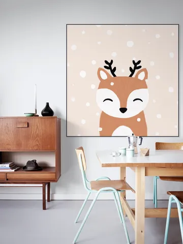 Snow & Deer