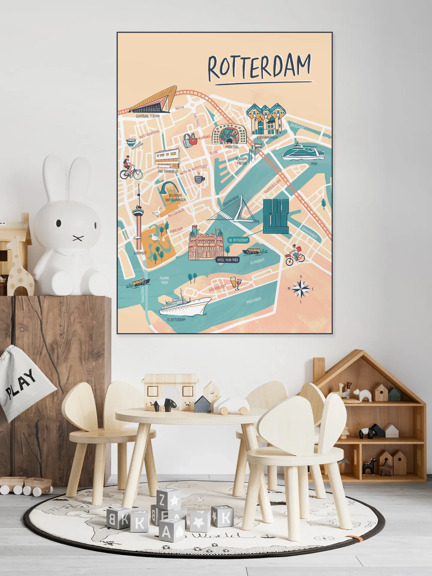 Rotterdam Illustration