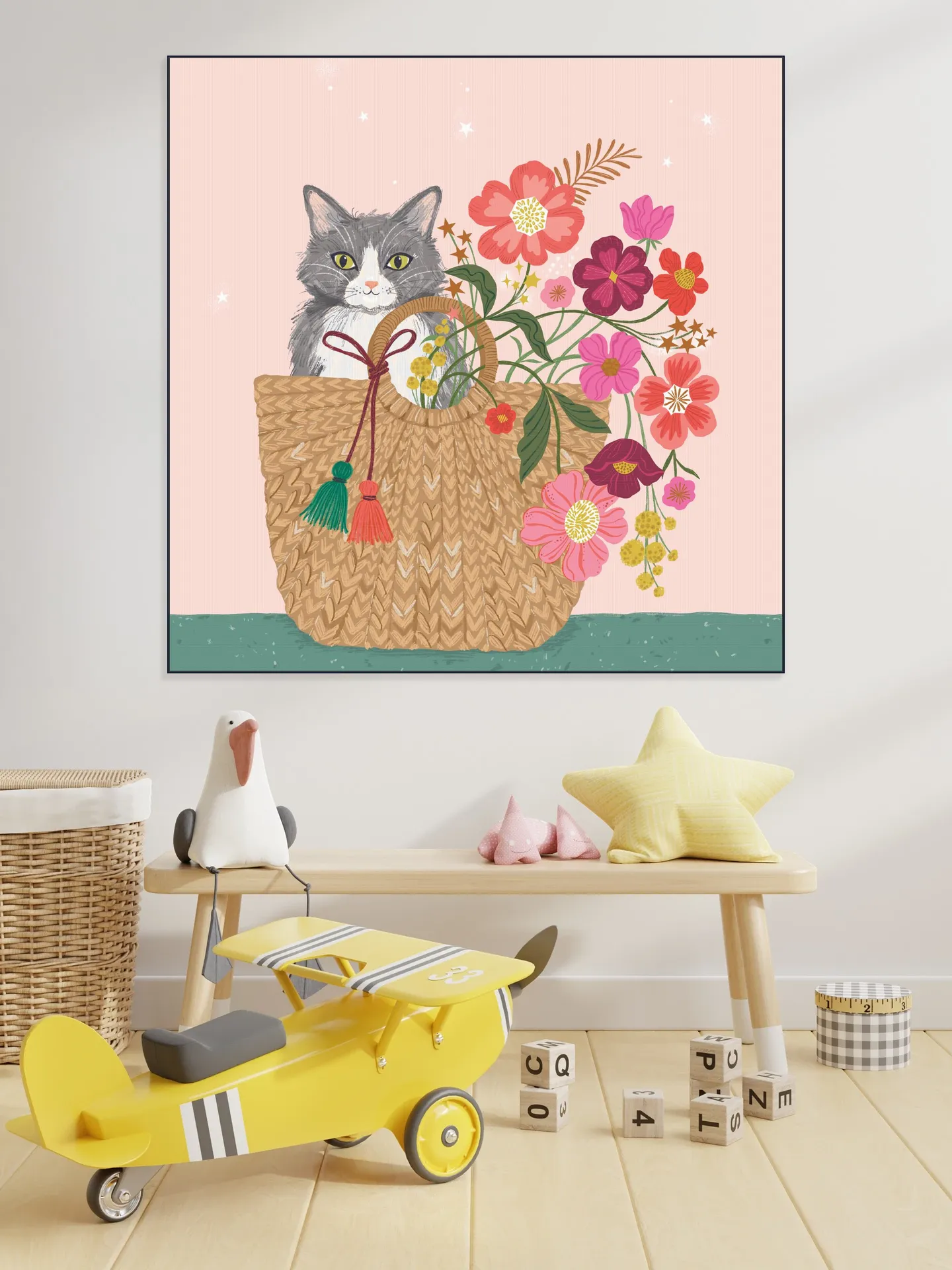 Cat Floral