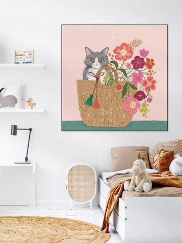 Cat Floral