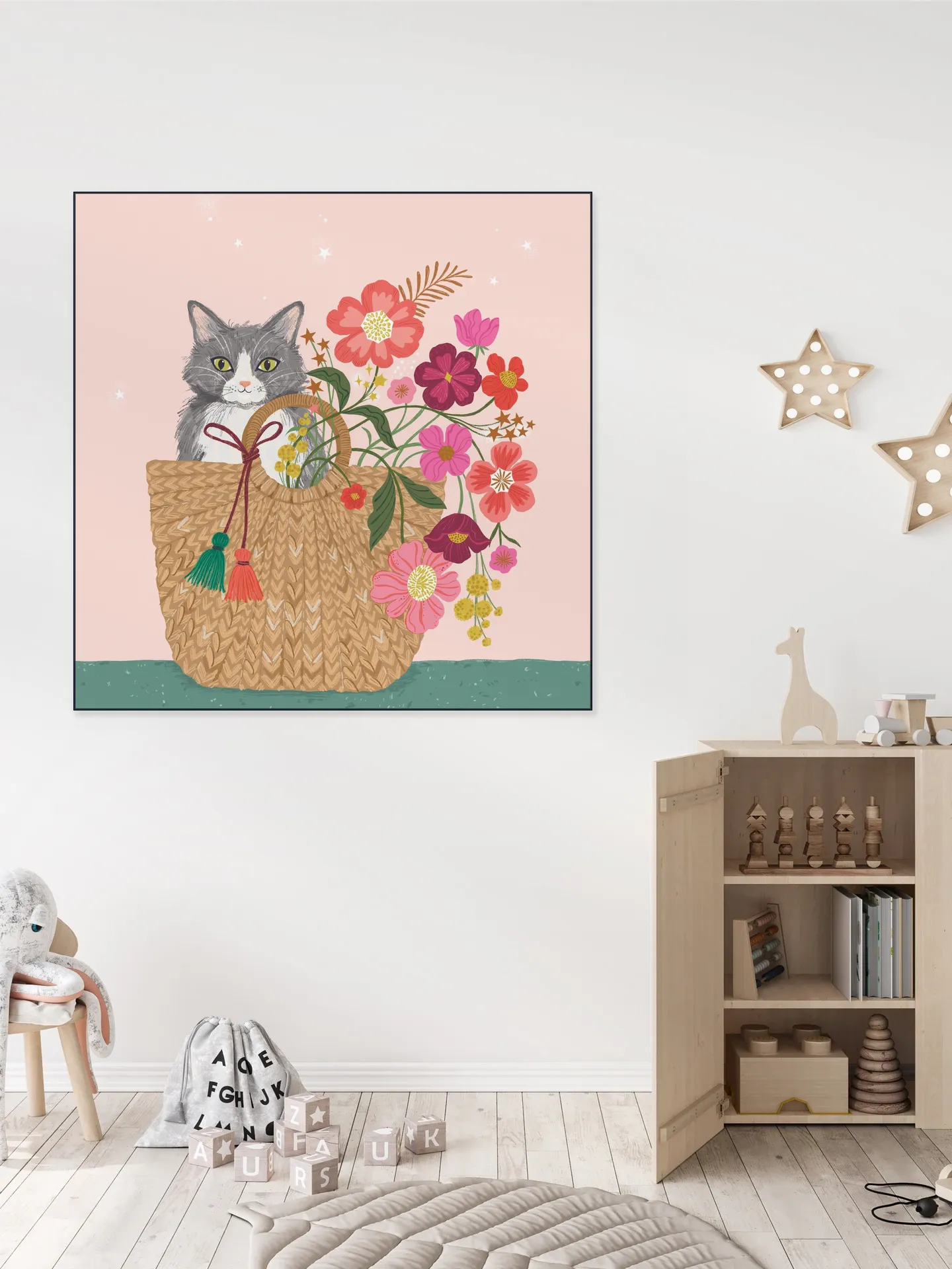 Cat Floral