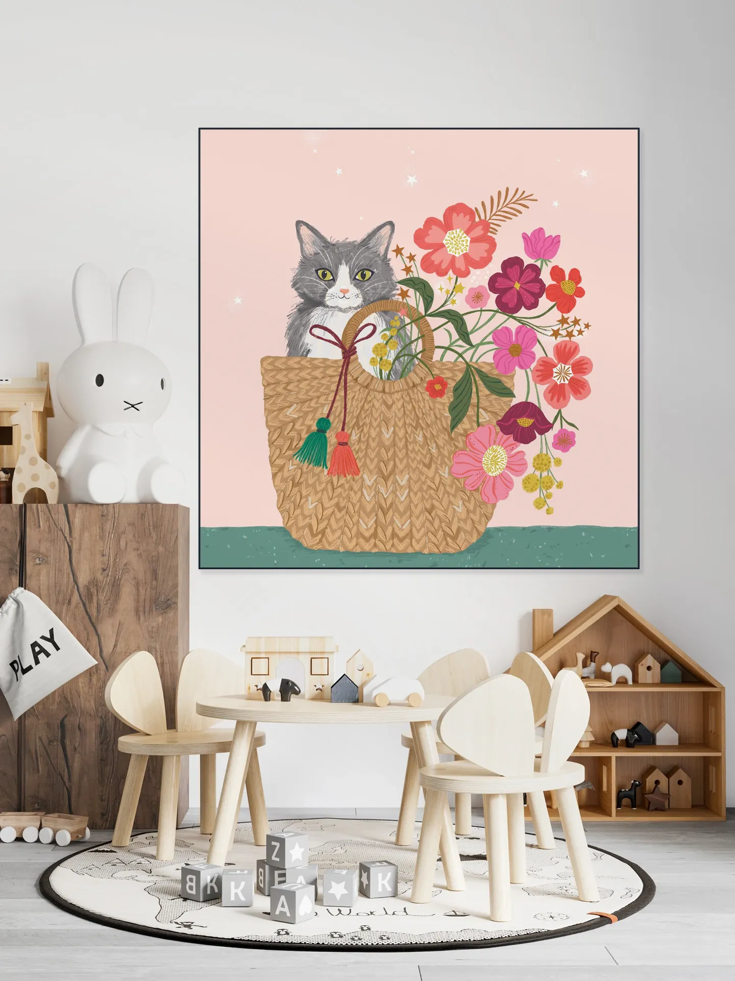 Cat Floral