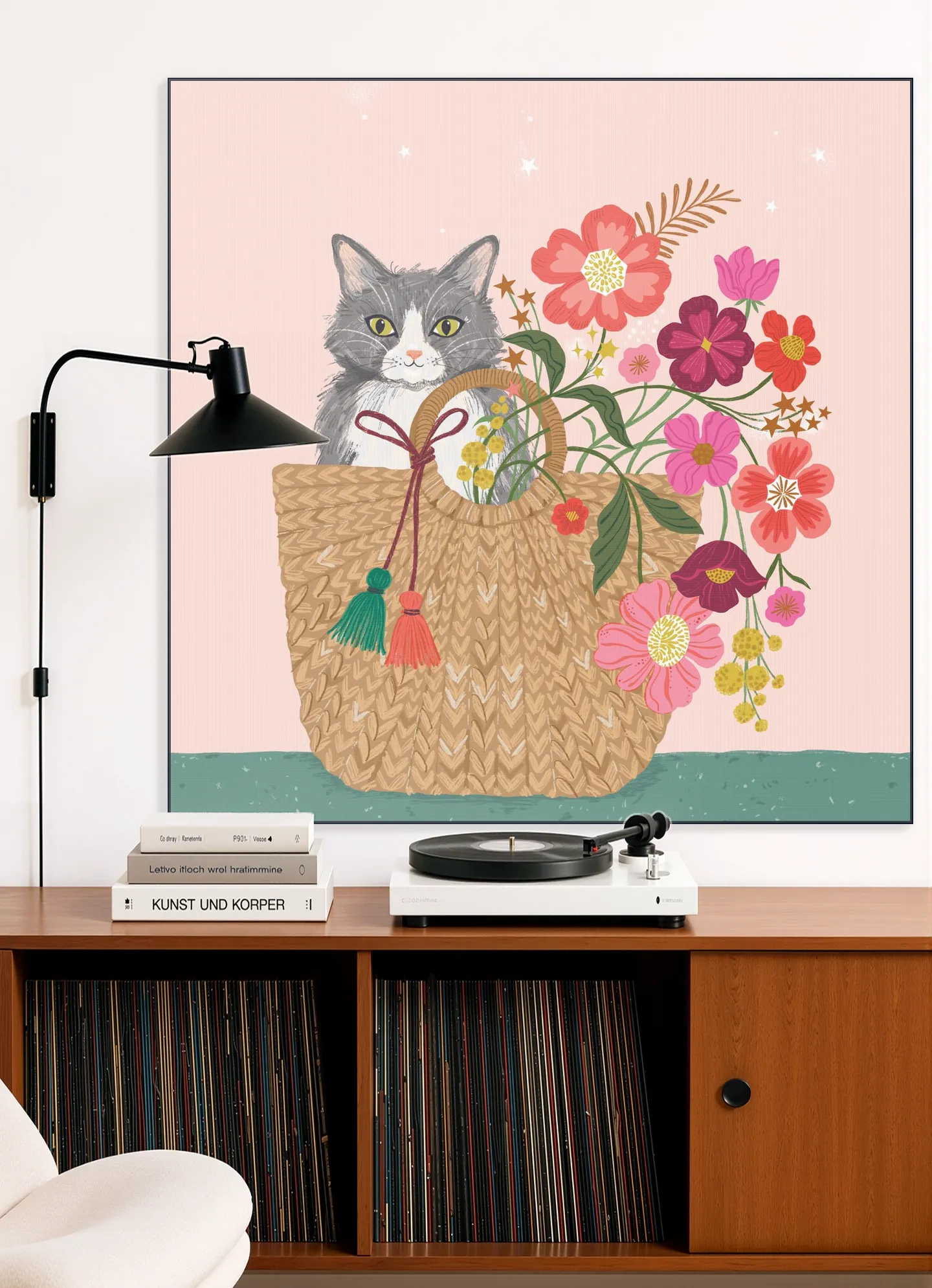 Cat Floral