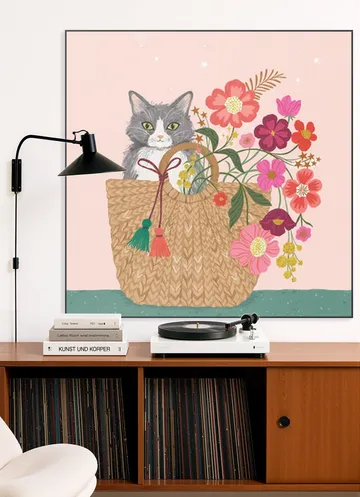 Cat Floral
