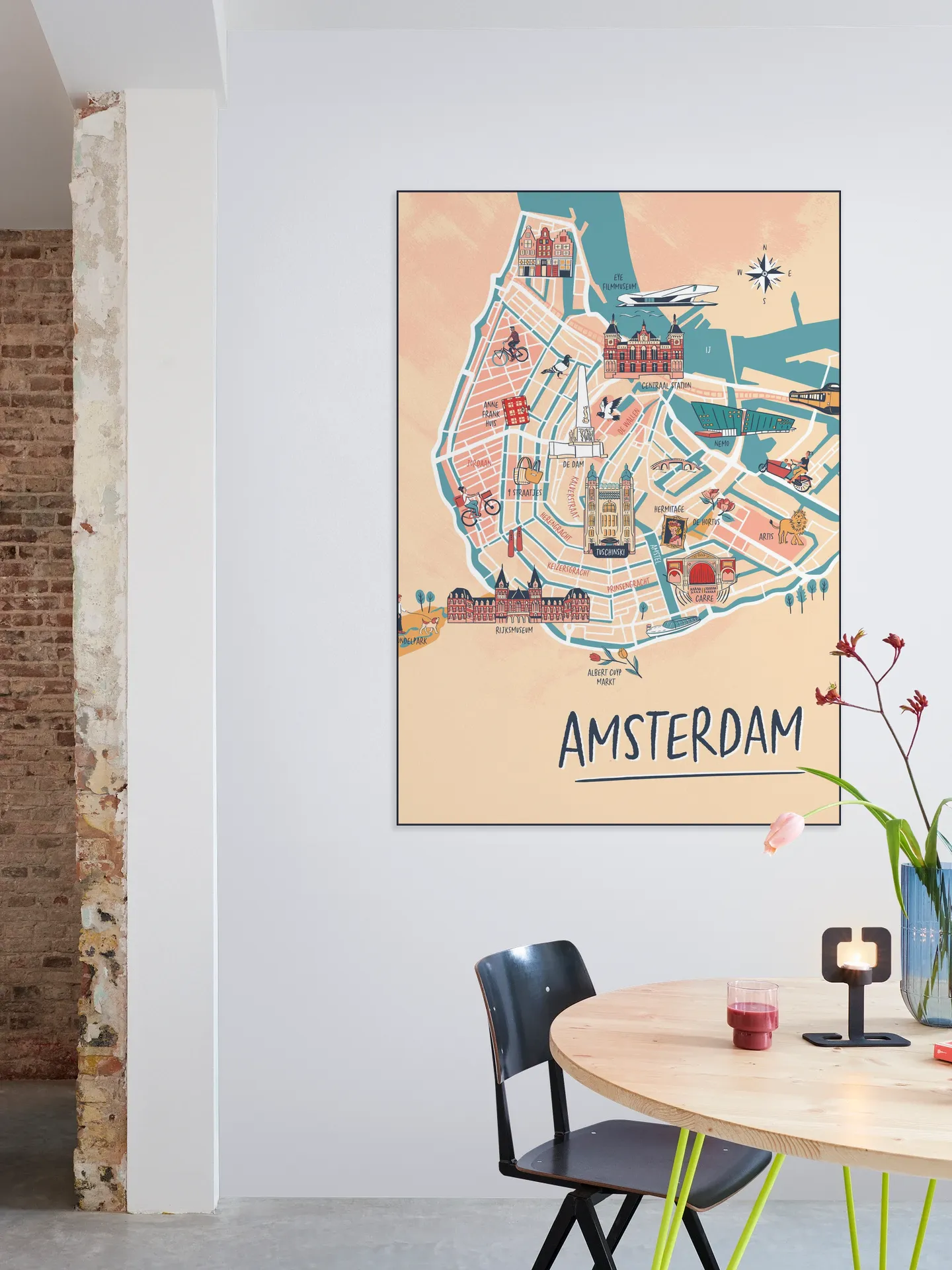 Amsterdam Illustration 