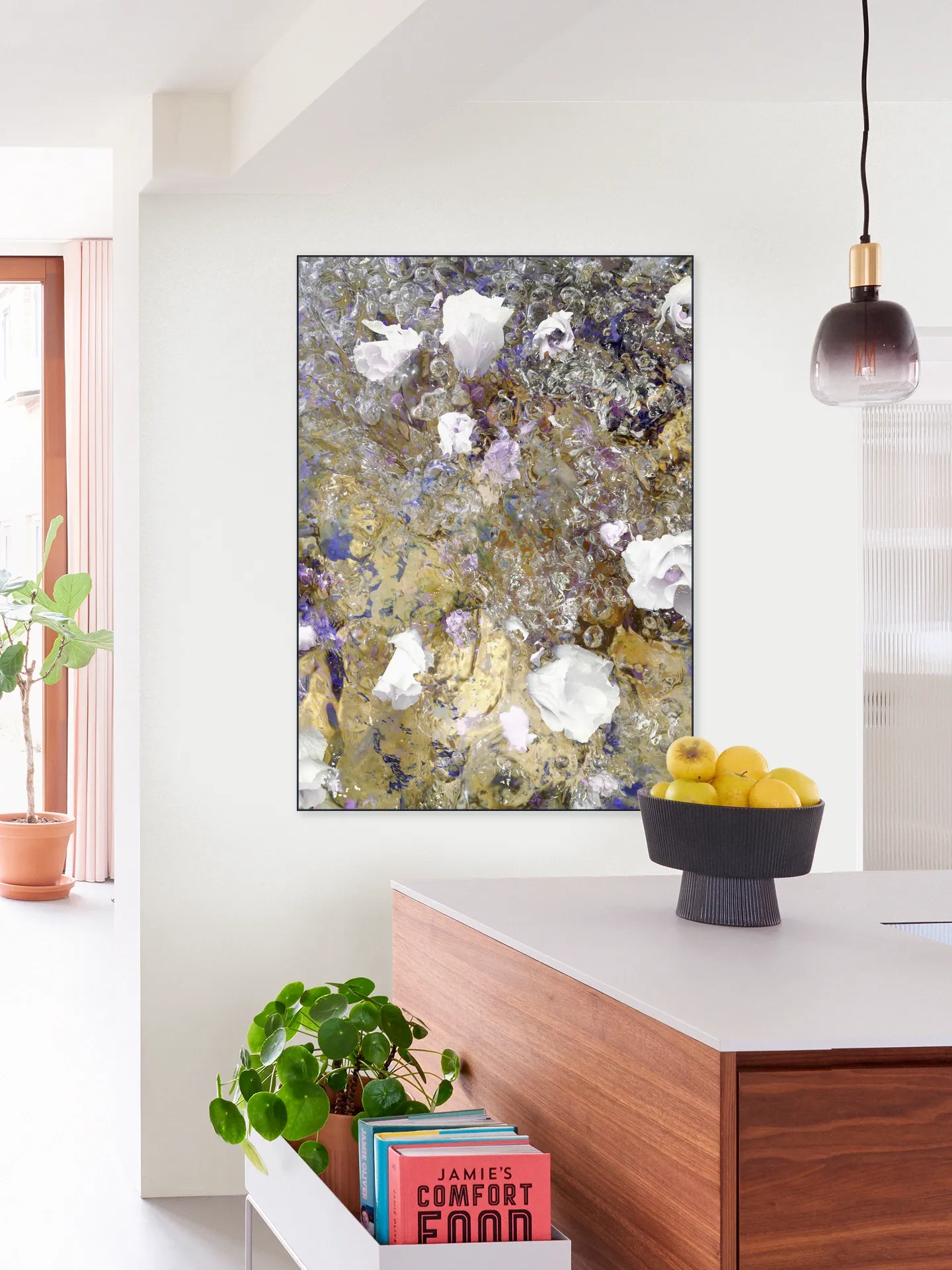 White Purple Gold