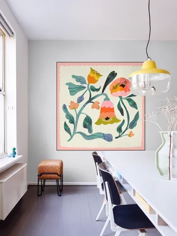 Pastel Peach Flower