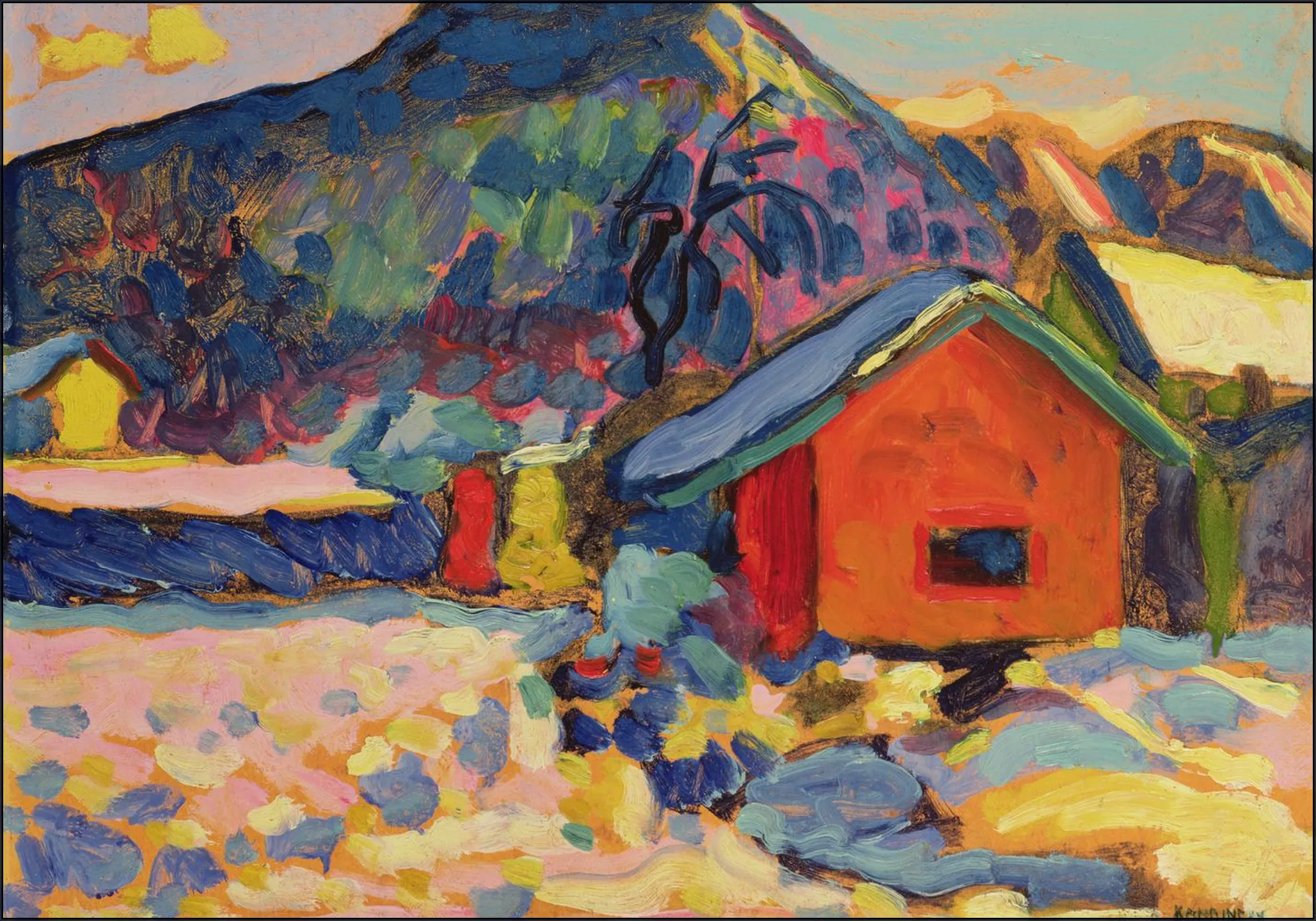 Winter Study with Mountain
