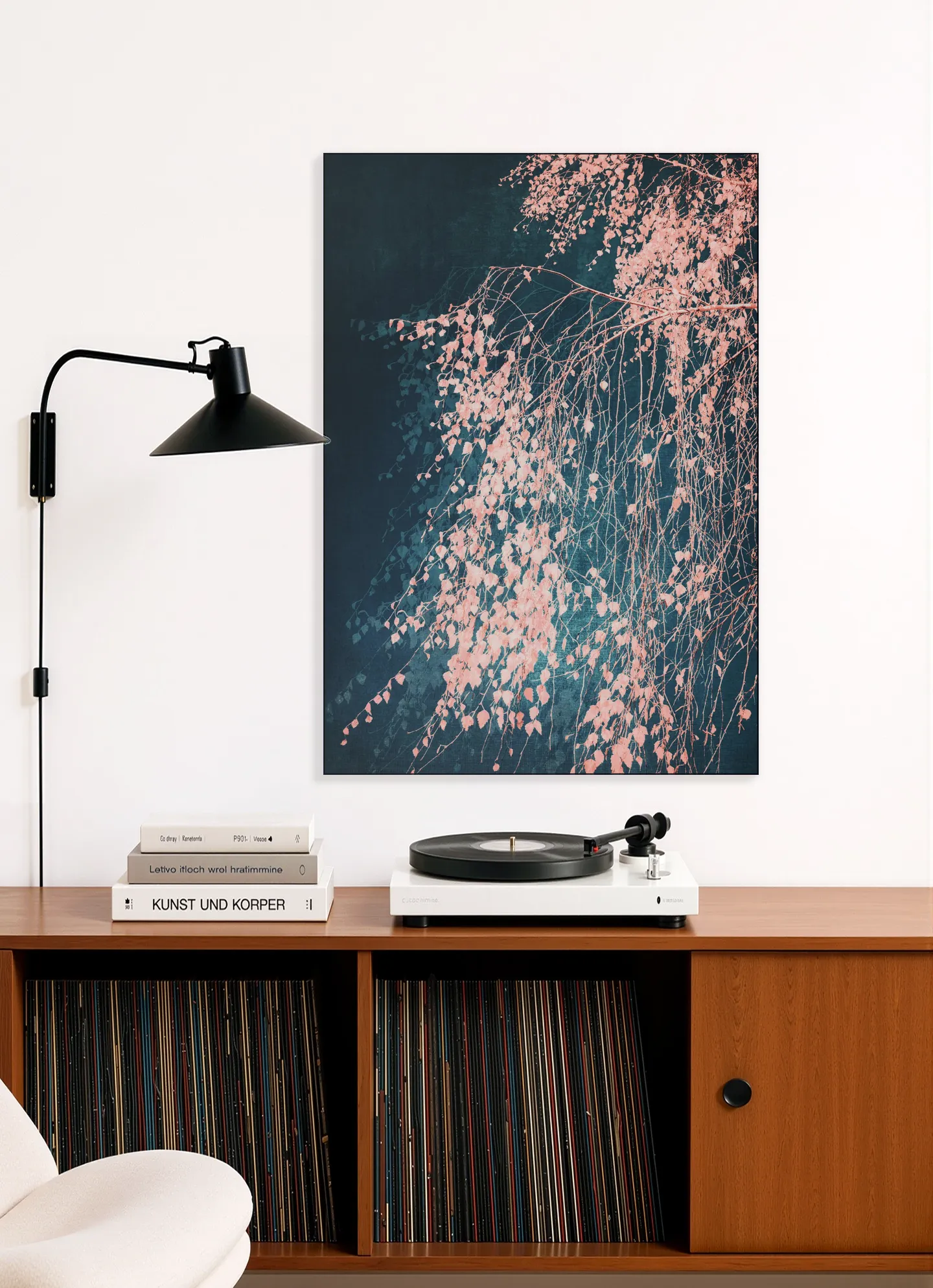 Silver Birch Tree pink