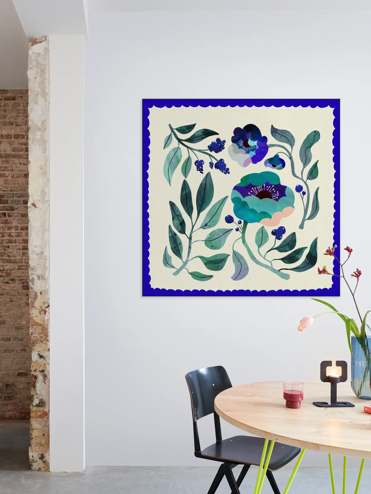 Royal Blue Flower
