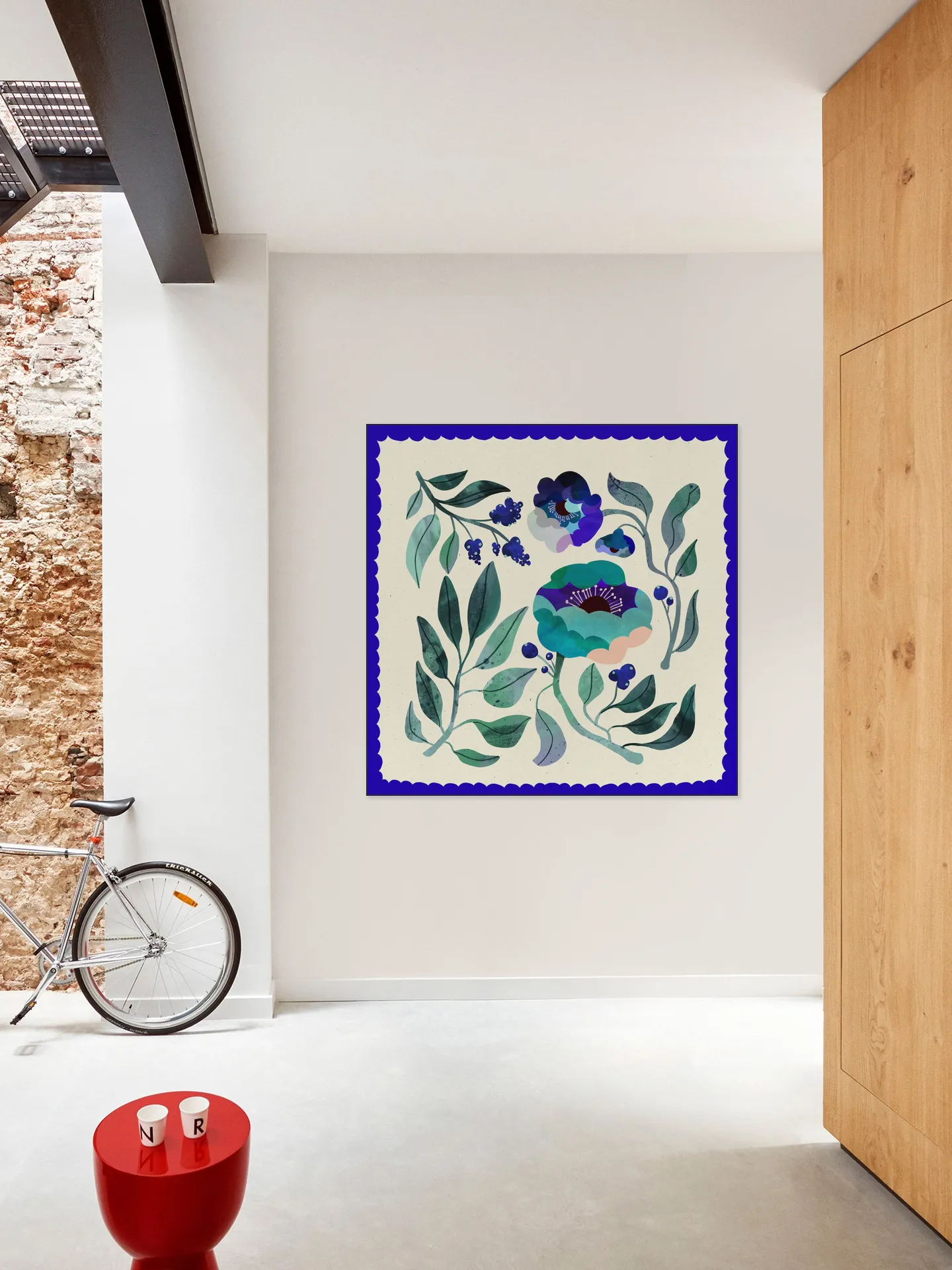 Royal Blue Flower