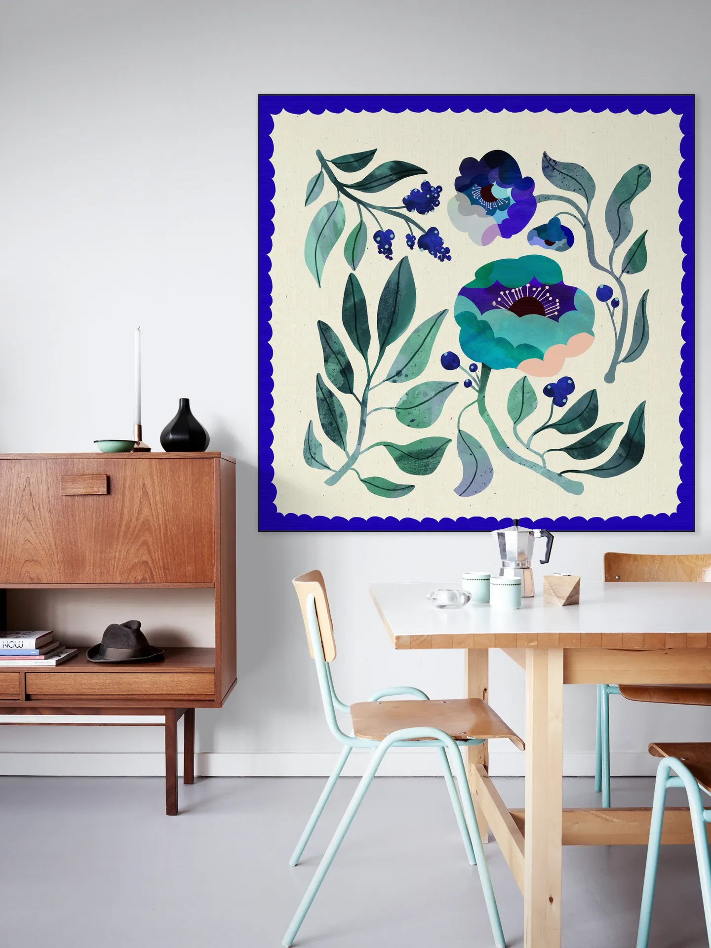 Royal Blue Flower