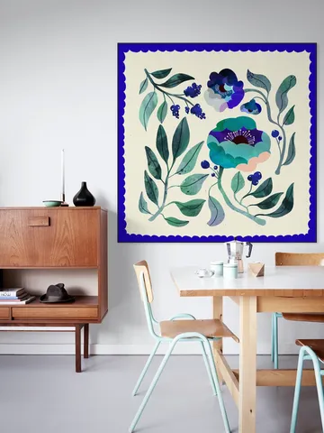 Royal Blue Flower