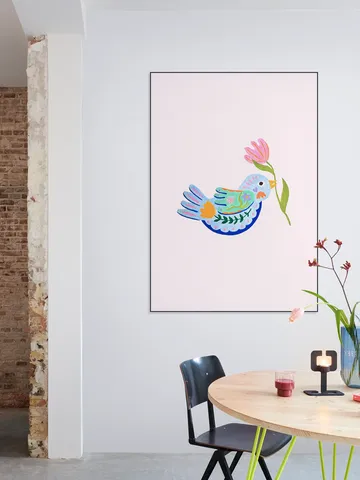 Floral Fantasy Bird