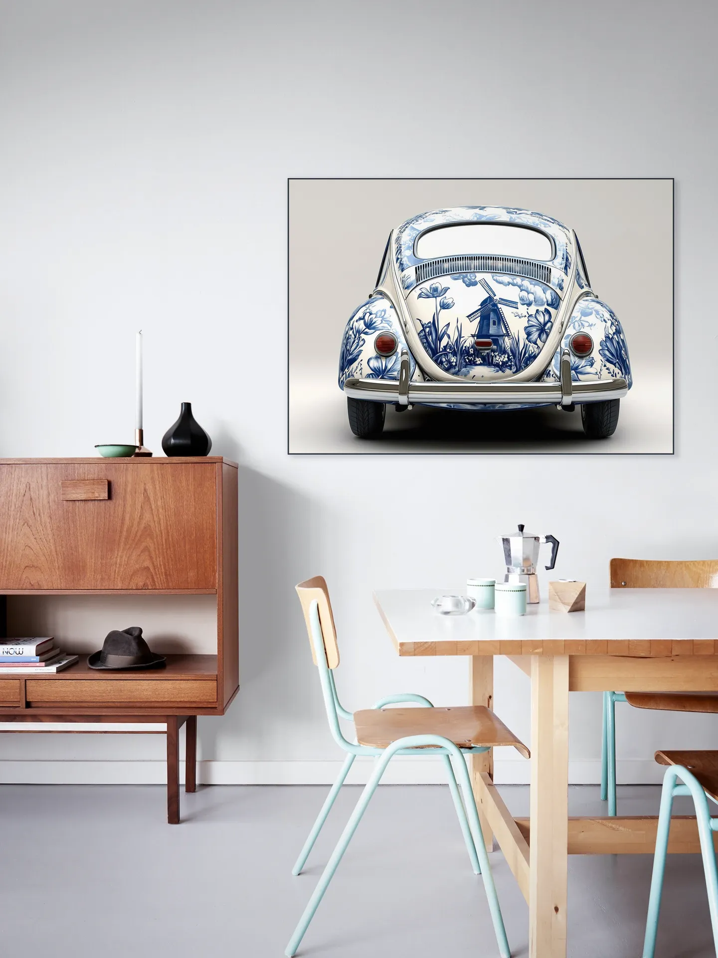 Delft Blue Beatle
