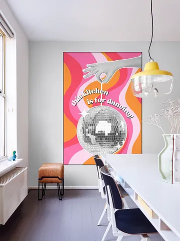 Disco Kitchen Vibes