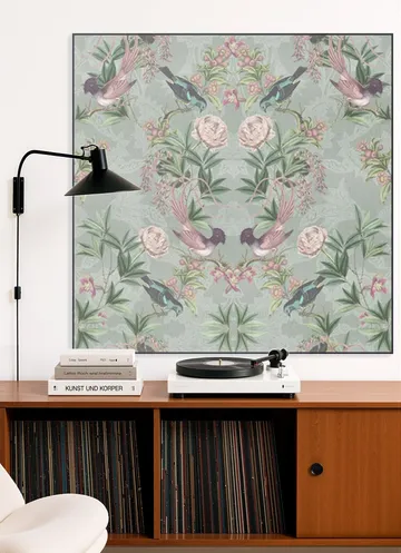 Rococo Birds and Flowers
