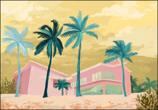 The Pink Beachhouse