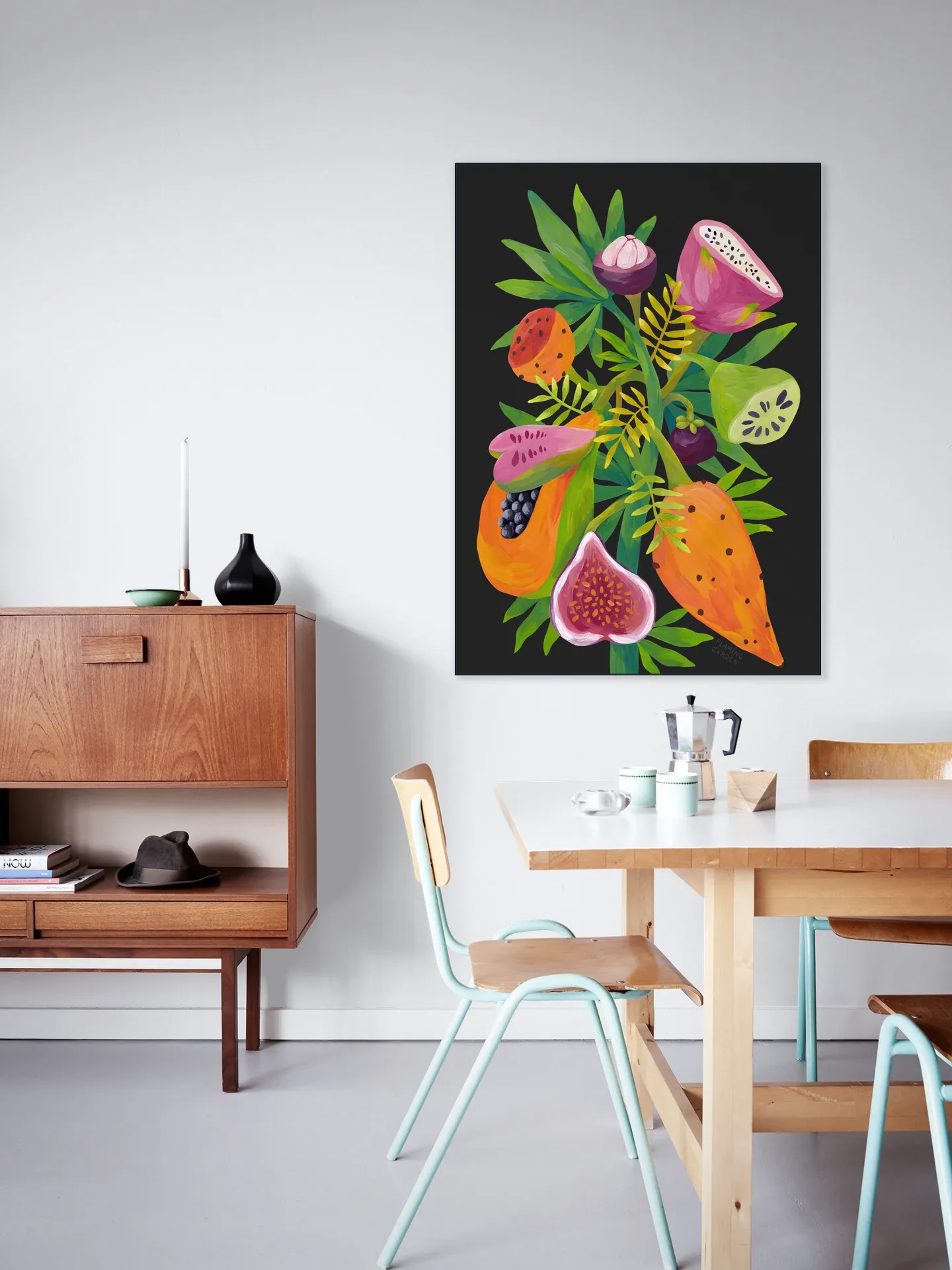 Exotic Fruits black