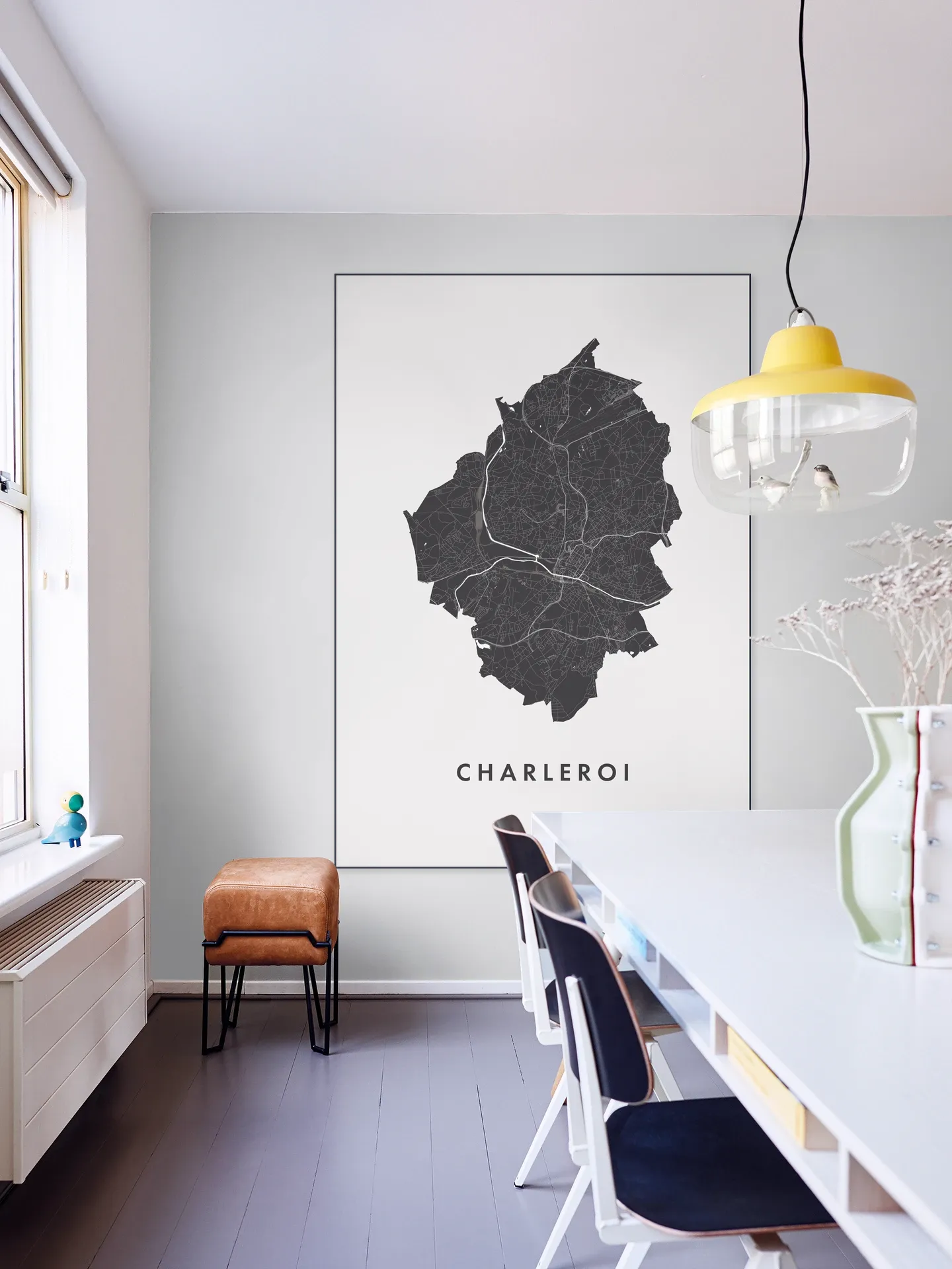 Charleroi City Map