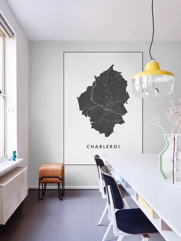 Charleroi City Map